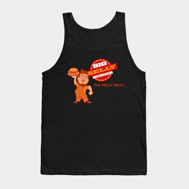 Big Belly Burger Logo Tank Top by Scud"